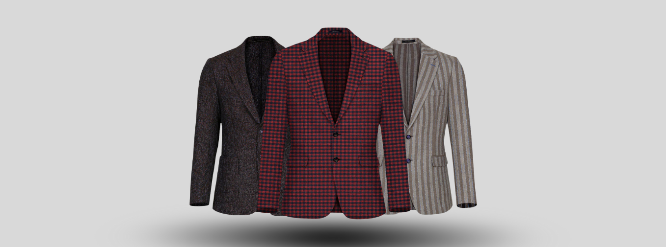 The Signature Textures, Stripes & Checks of Virvittore Blazers