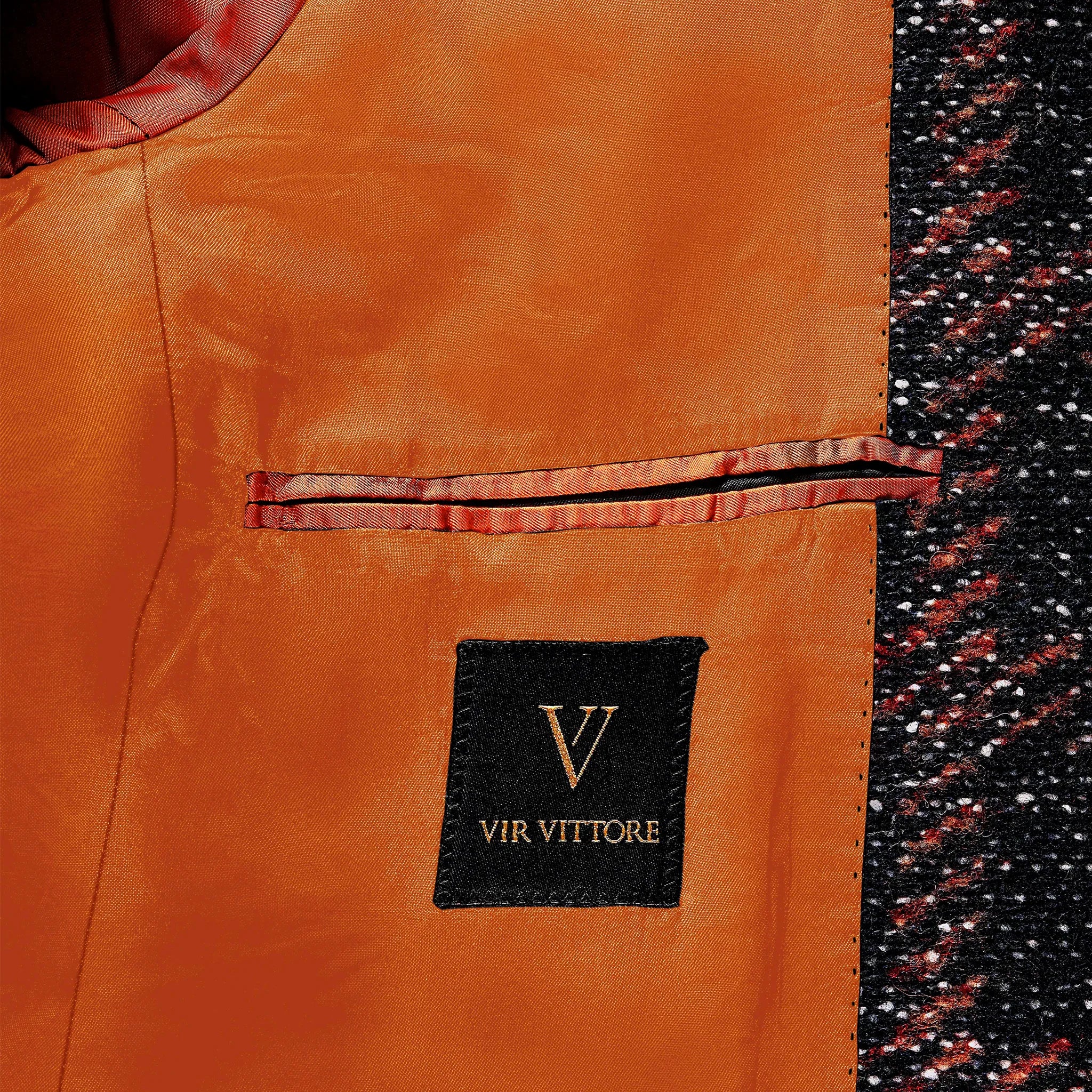 brown textured blazer for men