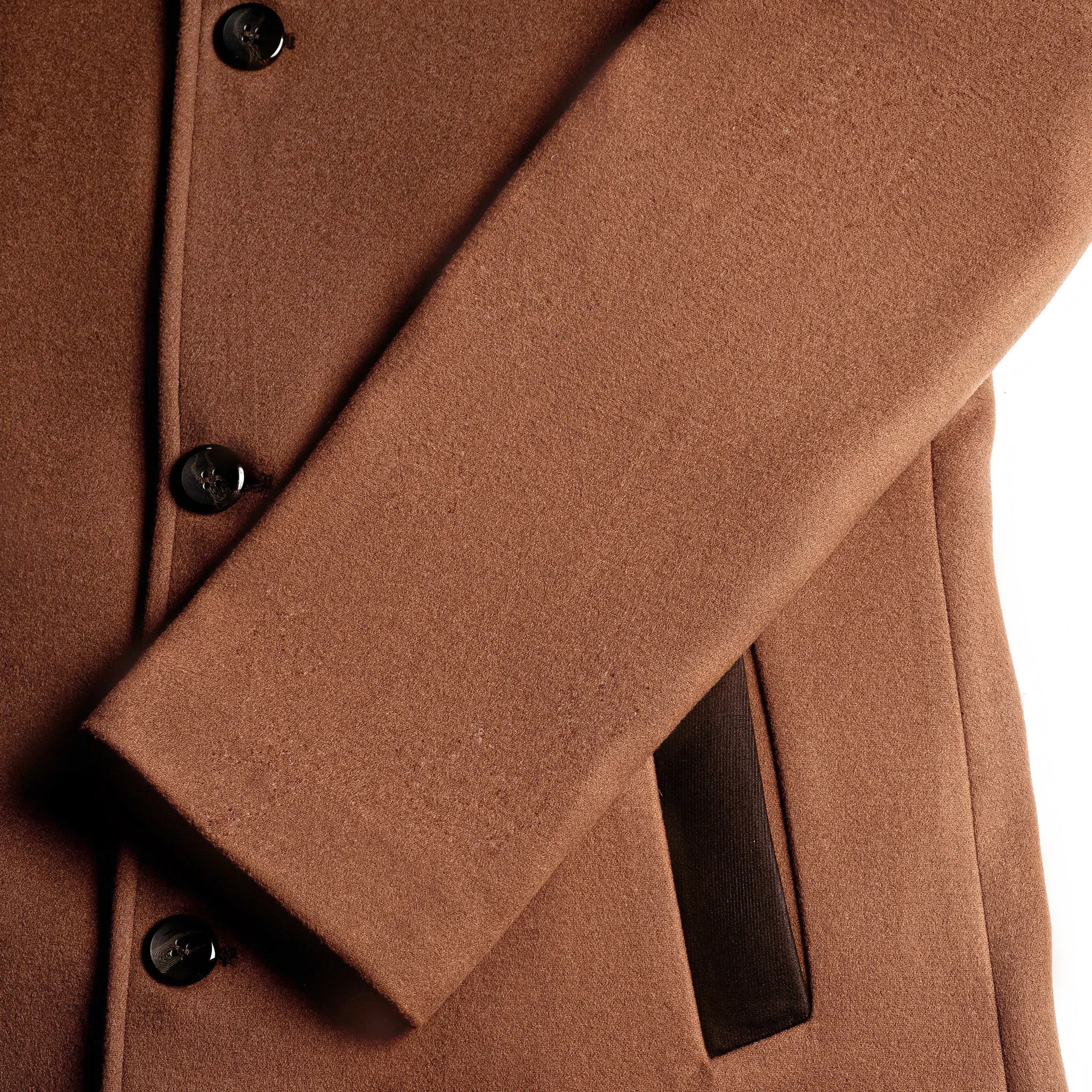 mens camel overcoat