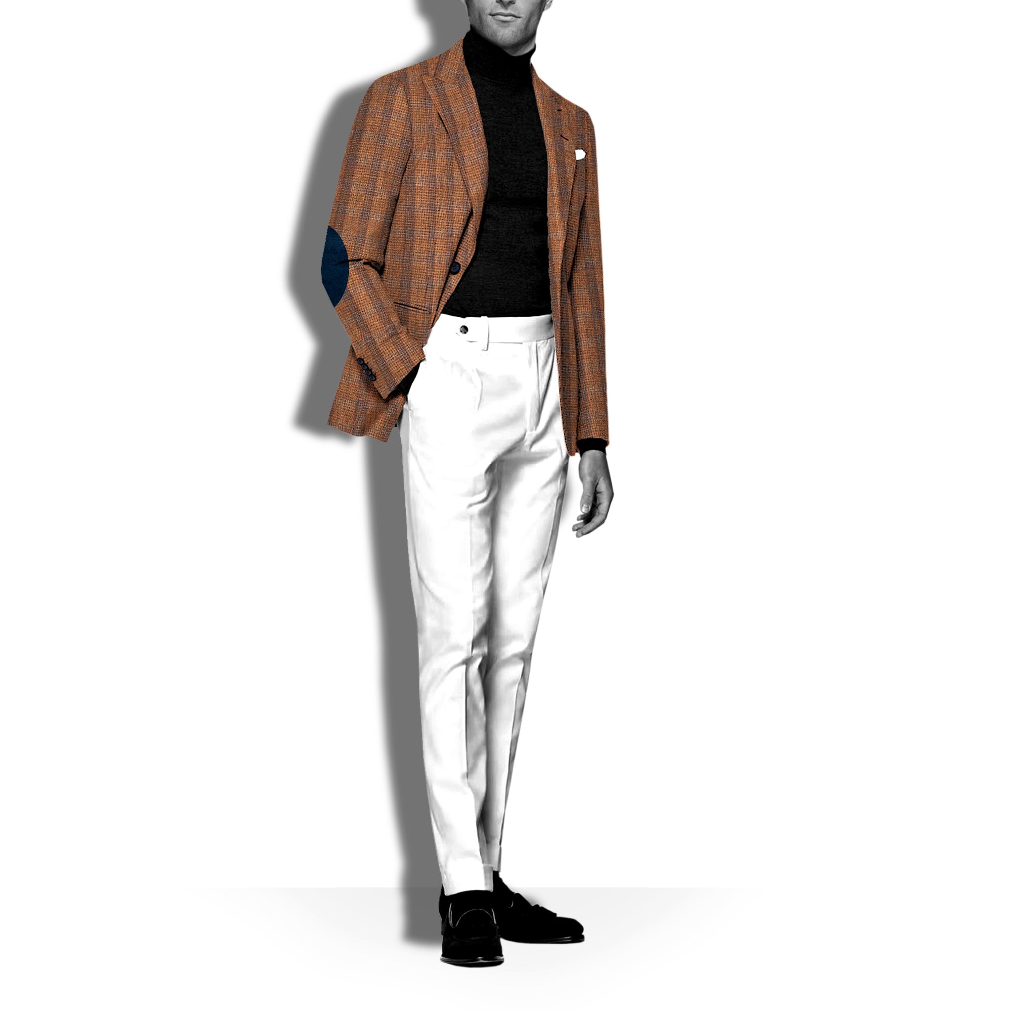 DESERT OASIS - Premium Men's Mustard Blazer