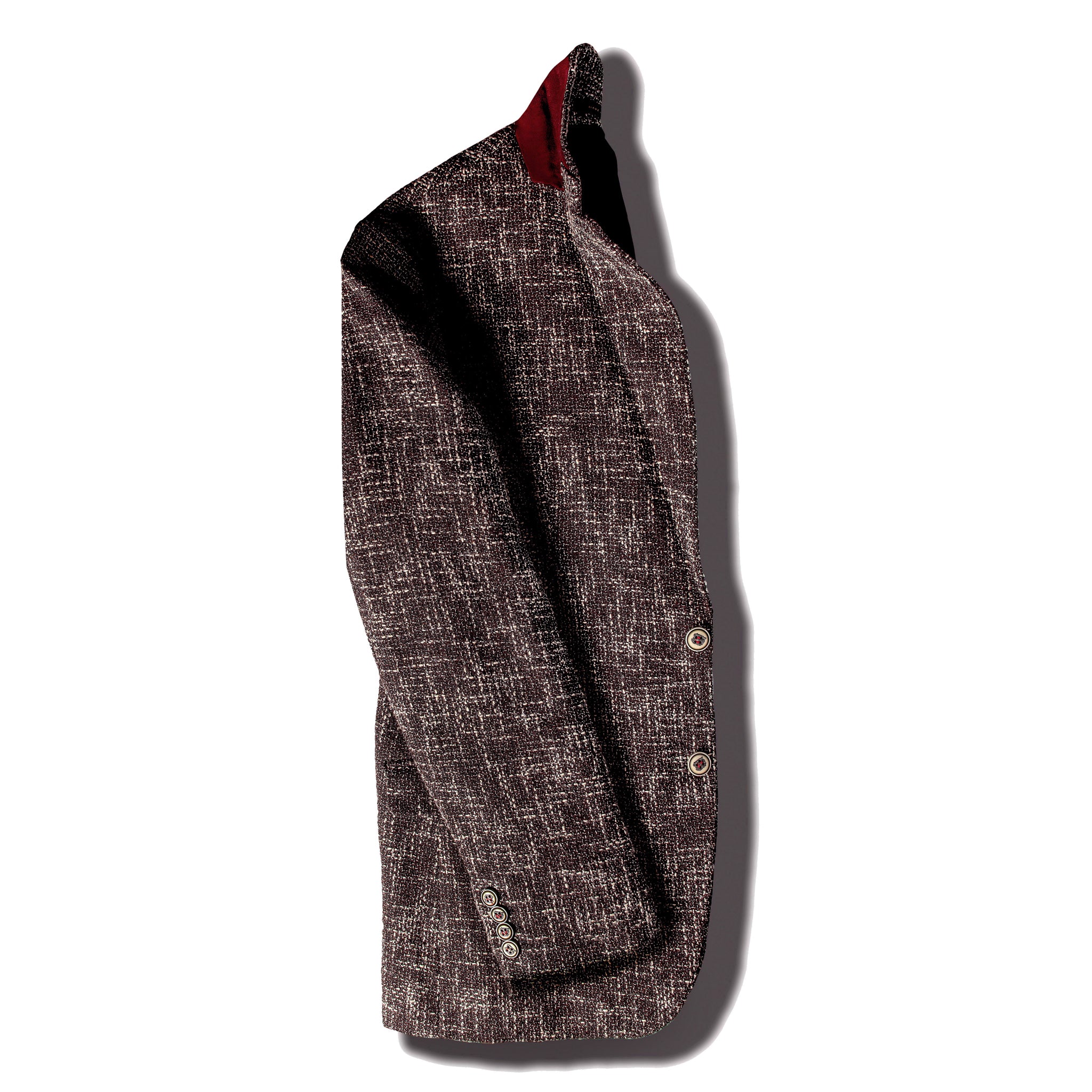 luxury mens black and white blazer