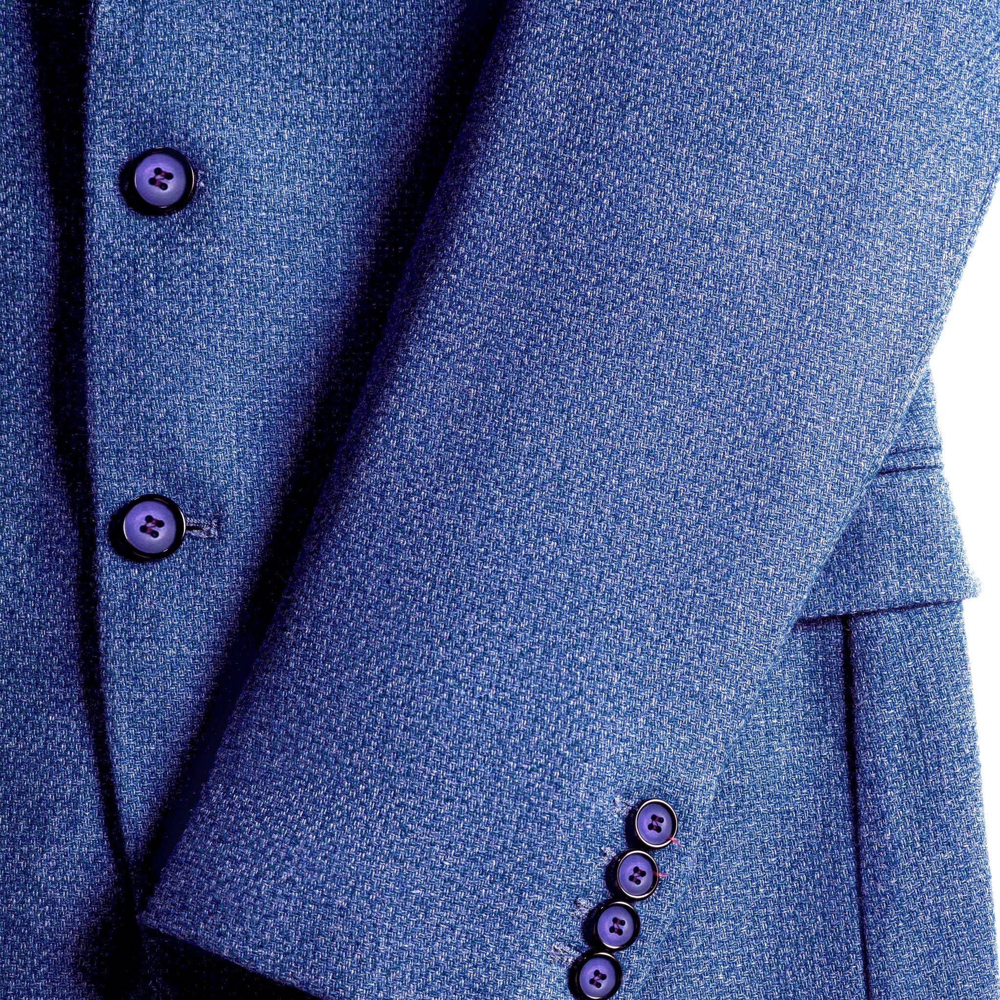 MIDNIGHT BLUE - Premium Men's Blue Blazer