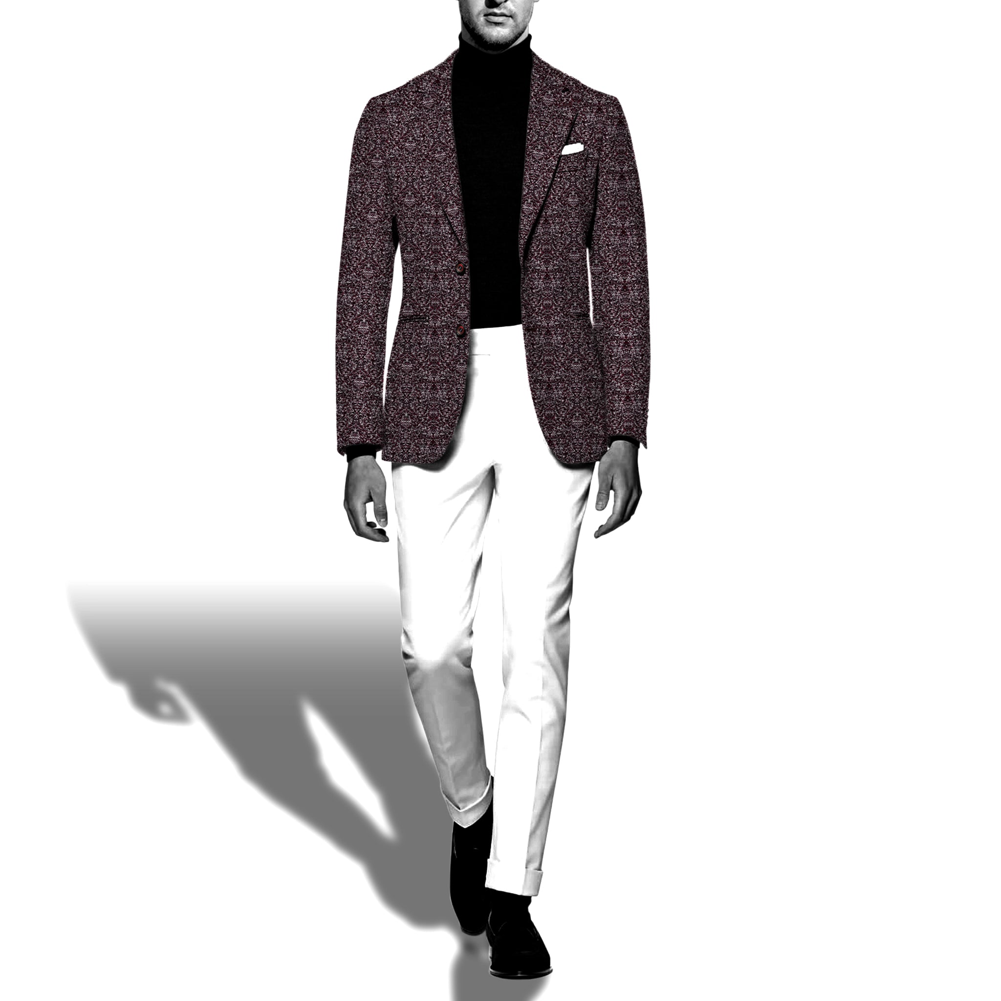MAROON PASSION - Premium Maroon Blazer For Men