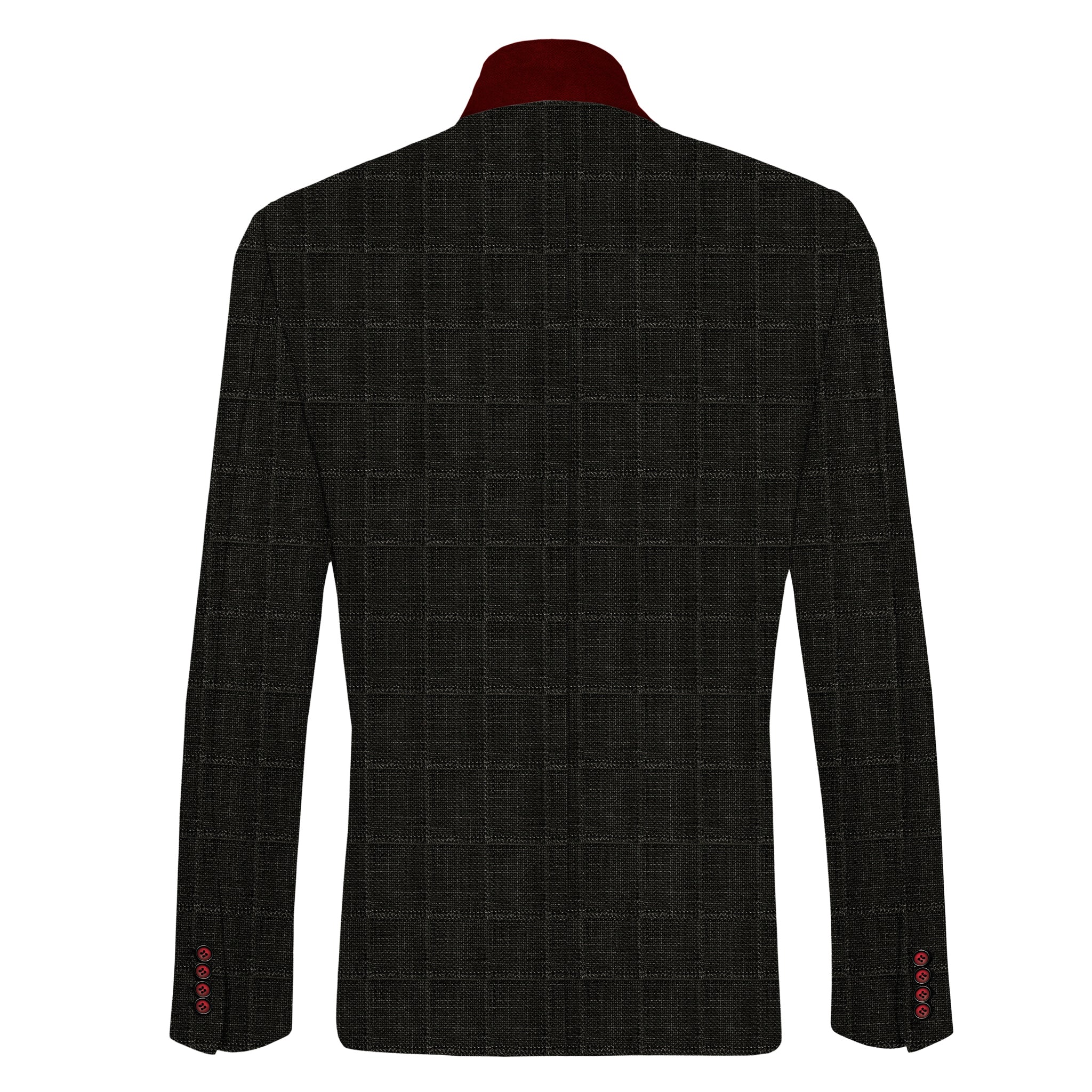 luxury mens black blazer