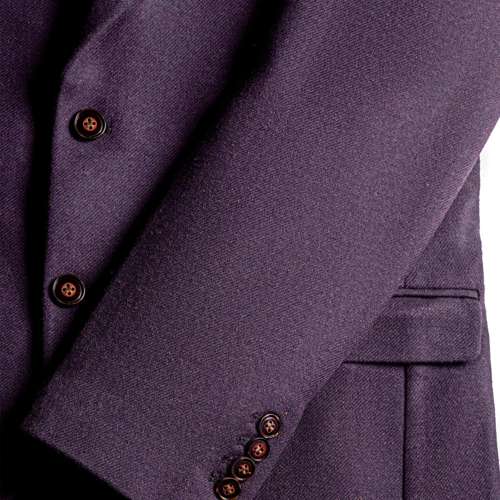Purple wool blazer deals
