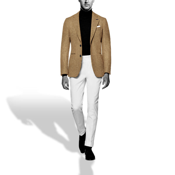 SAND OF TIME - Luxury Men's Beige Blazer