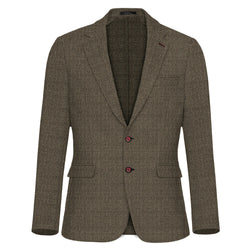 luxury mens grey textured blazer