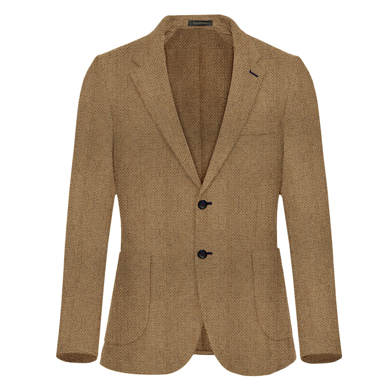 Luxurious Men's Beige Blazer Online With Elbow Patches - Virvittore –  VIRVITTORE