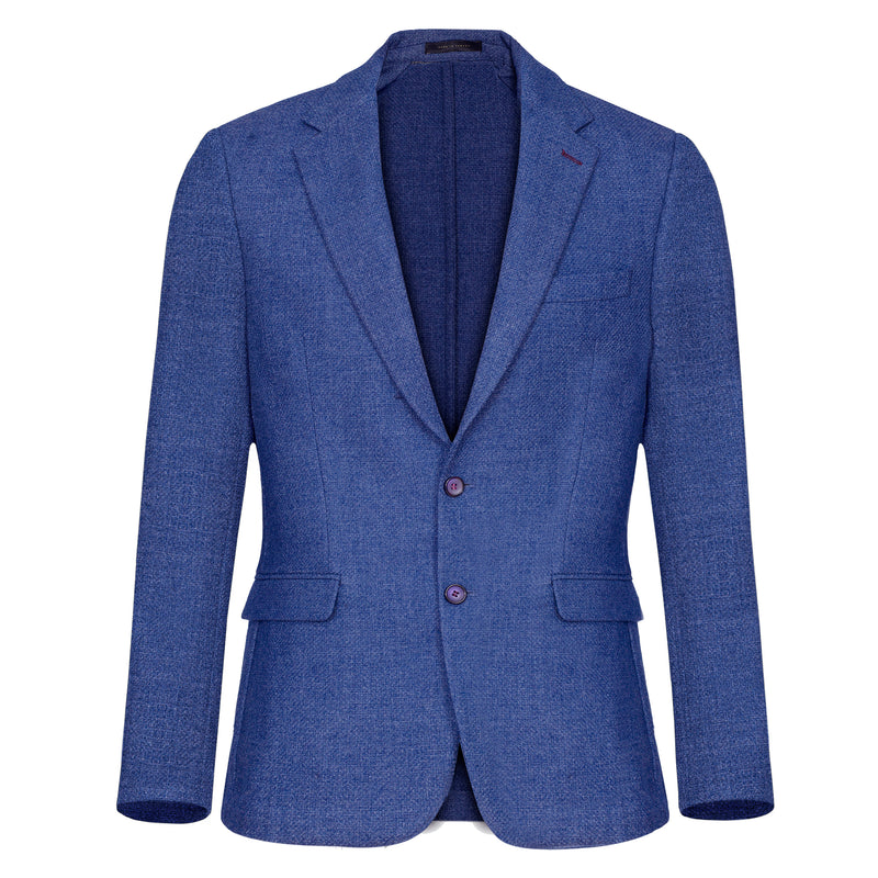 men's blue slim fit blazer online