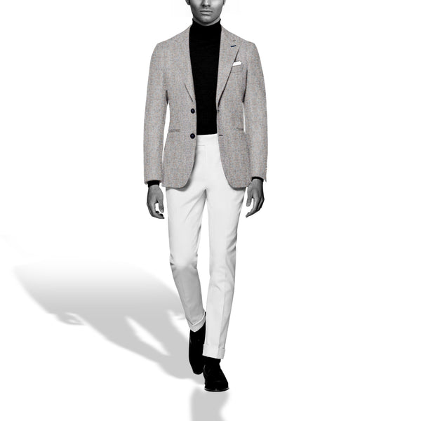 SUBLIME SERENITY - Men's White Blazer