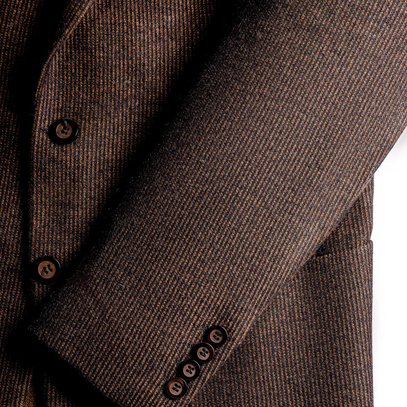 luxury mens dark chocolate brown blazer