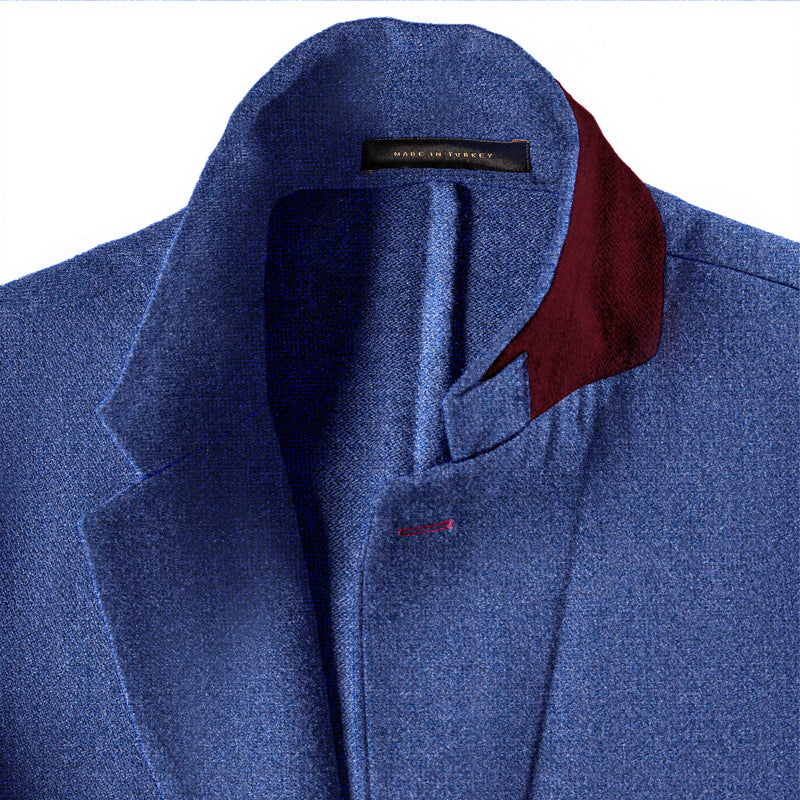 MIDNIGHT BLUE - Luxury Men's Blue Blazer