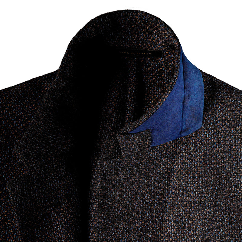 navy blue sprinkle blazer for men in US